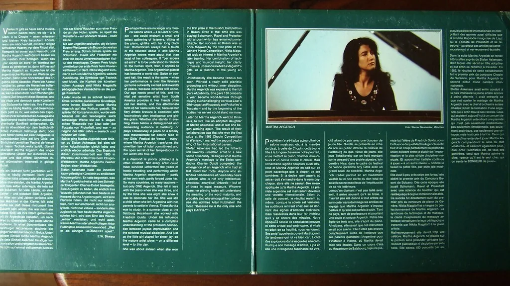 Livret musical avec pianiste