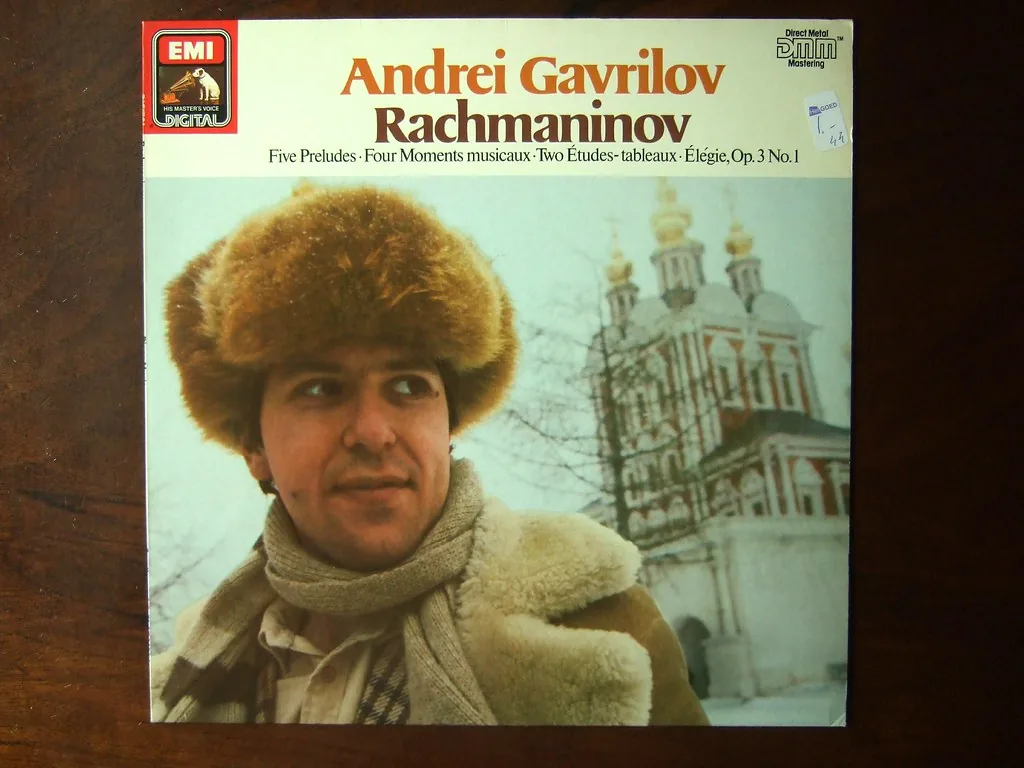 Pianist Andrei Gavrilov’s album