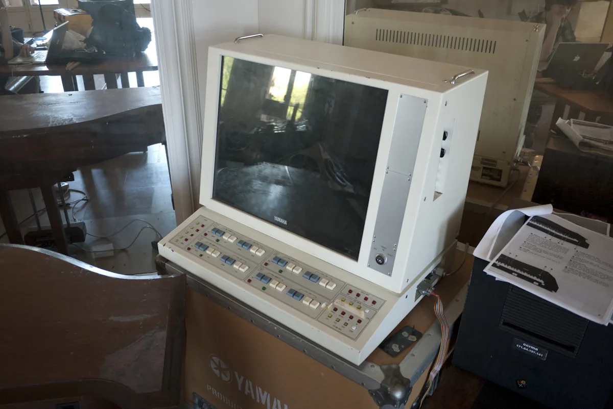 Vintage Yamaha digital music workstation