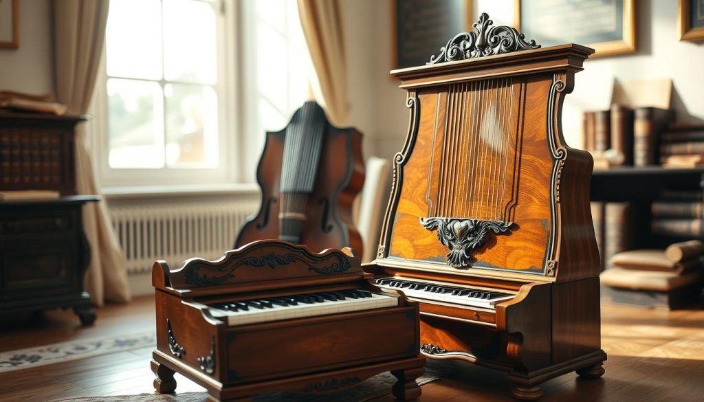 Petit clavecin : épinette, virginal ou autre instrument ?